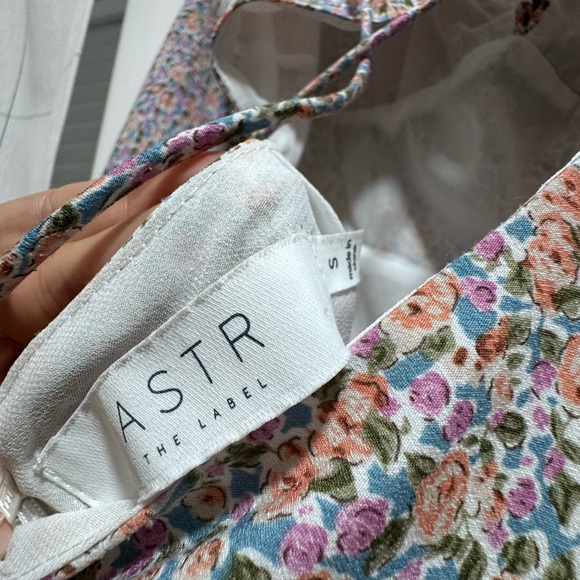 Astr Multicolor Floral Long Sleeve Dress - Picture 7 of 7